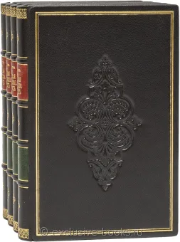 А. Ермолов, Народная сельскохозяйственная мудрость в пословицах, поговорках и приметах (4 тома) подарочное издание в кожаном переплете