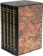 Кожаная книга 'Русские народные сказки А.Н. Афанасьева (5 томов)' в футляре