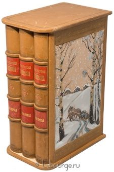 Н. Некрасов, Стихотворения Н. Некрасова (3 тома) подарочное издание в кожаном переплете