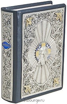 Подарочное издание в кожаном переплёте "Молитвослов (№7)"