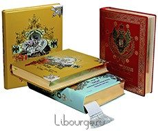 Подарочное издание в кожаном переплёте "Великокняжеская, царская и императорская охота на Руси (4 тома)"