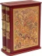 Кожаная книга 'Мифы народов мира (2 тома, №2)' в футляре